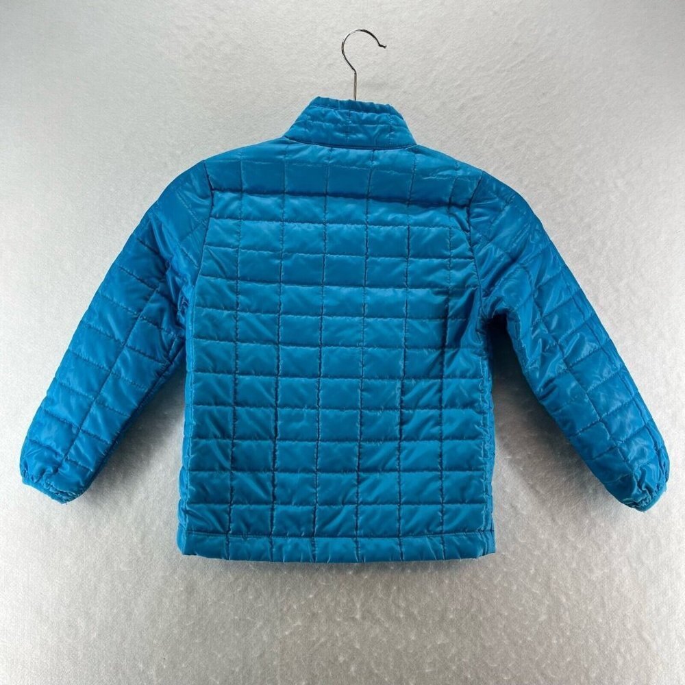 Pacific Trail Jacket Youth M 5/6 Quilted Full Zip Long Sleeve Insulated Blue - Picture 3 of 12